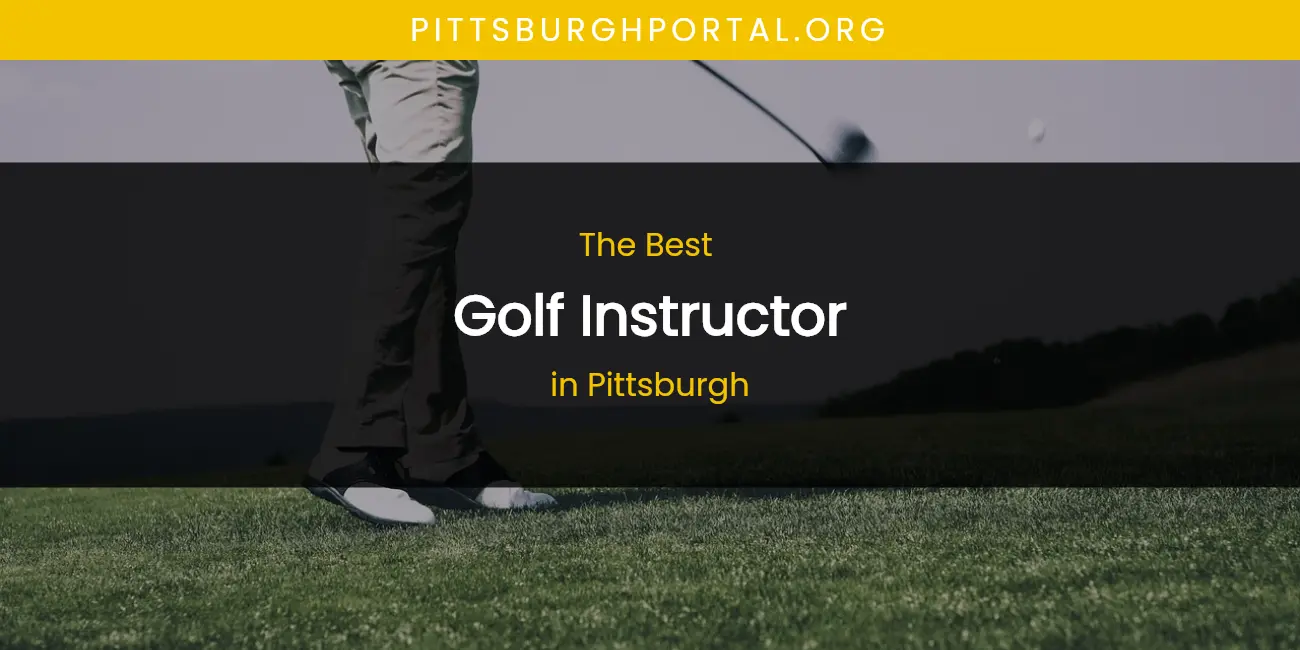 Pittsburgh's Best Golf Instructor featured